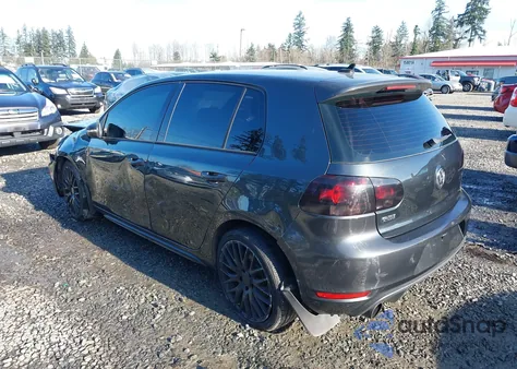 2014 Volkswagen Gti Wolfsburg Edition из США, поврежденный, VIN WVWGD7AJ6EW009762